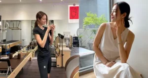 me-2-con-giam-31kg-sau-sinh-bi-quyet-giu-dang-va-cham-soc-da-dau-mun-a